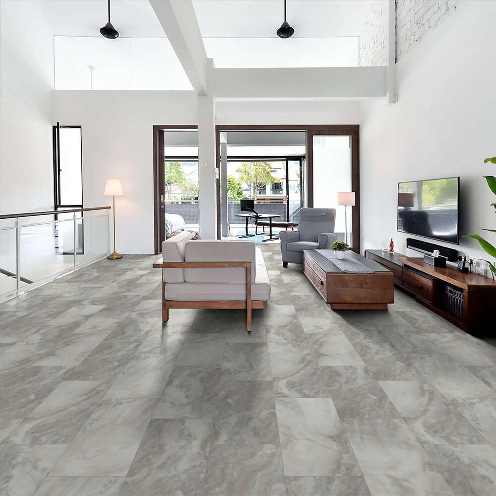 Shaw Paragon Tile Plus White Onyx 12" x 24" Luxury Vinyl Tile, , large