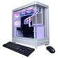 CyberPowerPC Gamer Supreme Gaming Desktop | AMD Ryzen 9 9900X - 32GB RAM - AMD Radeon RX 9070 XT Graphics - 2TB SSD in White, , large