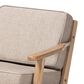 Baxton Studio Sigrid Arm Chair in Light Grey, , large