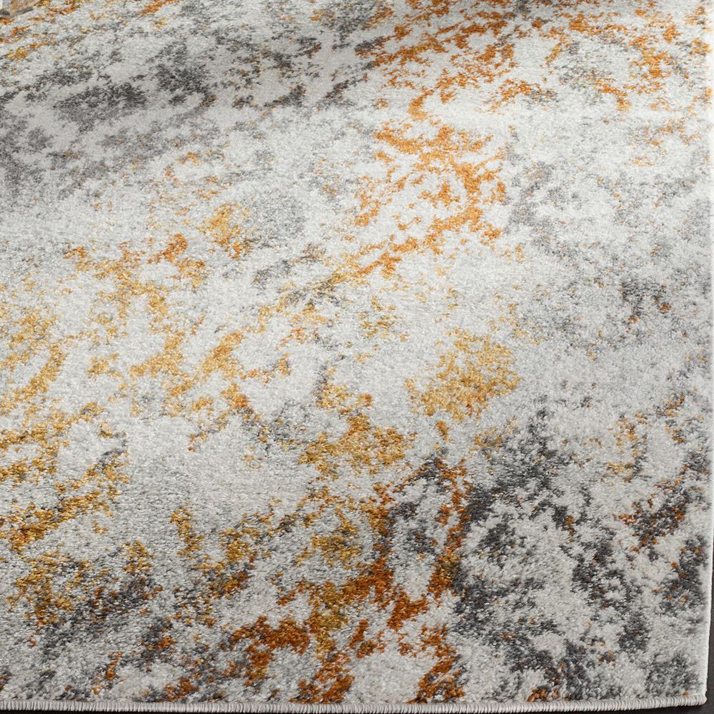 Safavieh Madison MAD608K 2&#39;2&quot; x 12&#39; Cream and Orange Runner, , large