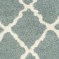 Safavieh Dallas Shag SGD257C-6R 6" x 6" Seafoam/Ivory Round Rug, , large