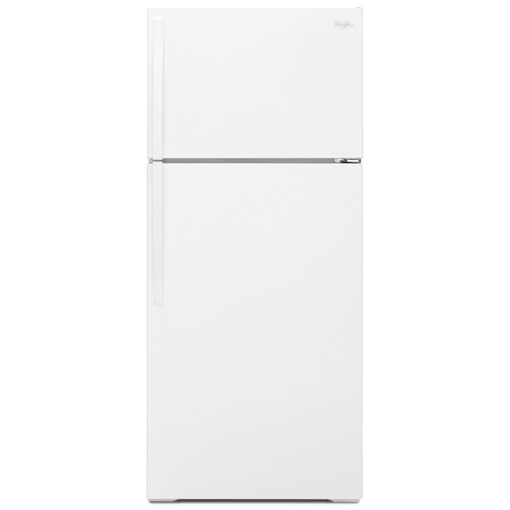 Whirlpool 16 Cu. Ft. 28" Top-Freezer Refrigerator in White, , large