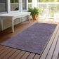 Dalyn Rug Company Soft Essentials Solid Plum 2"3" x 7"6" Runner, , large
