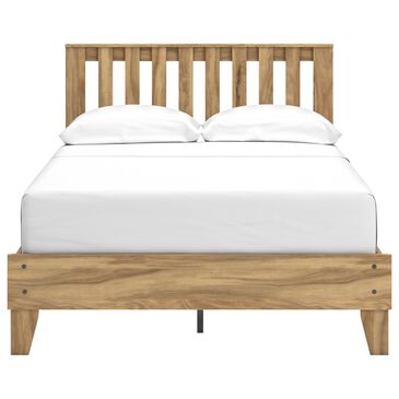 Ashley Bermacy Full Platform Bed in Light Brown, , large