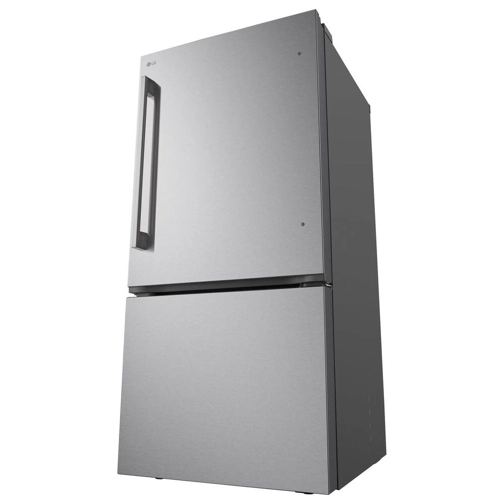 LG 26 Cu. Ft. Bottom Freezer Refrigerator in Stainless Steel, , large