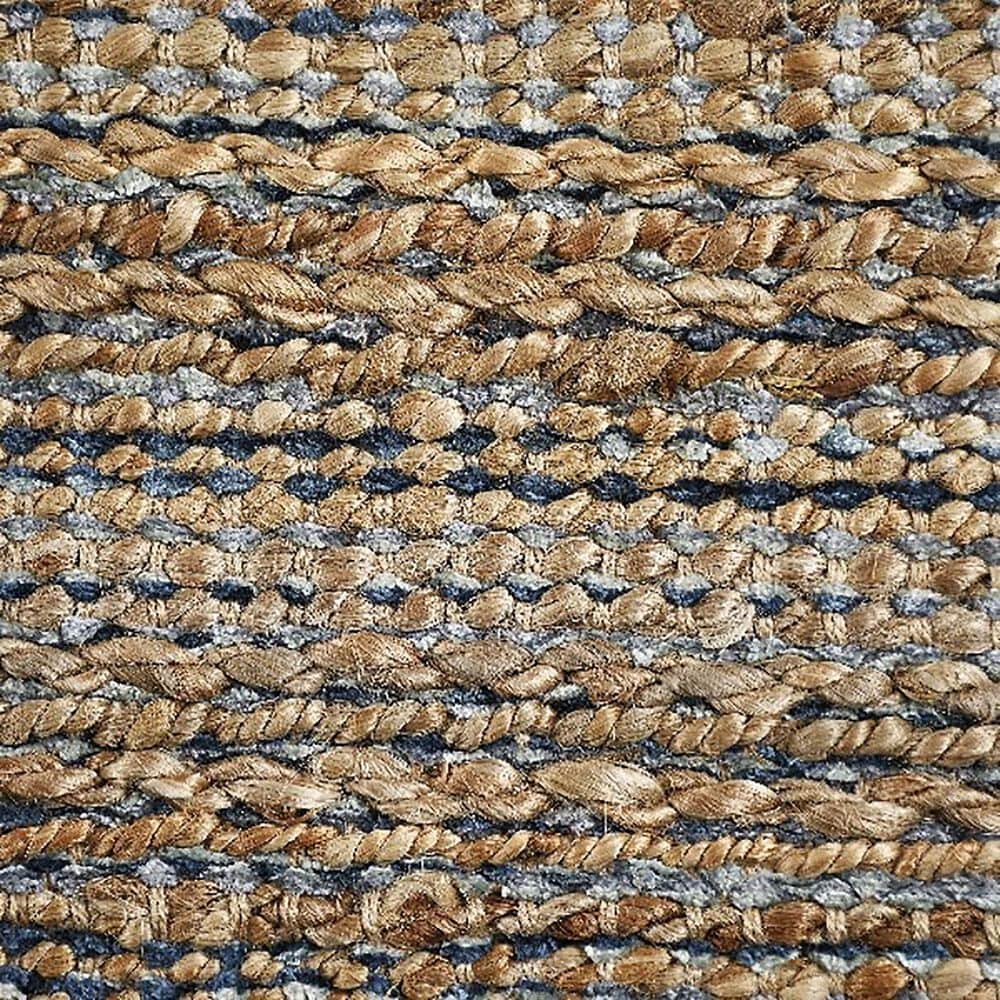 L&amp;R Resources Natural Fiber 9&#39; x 12&#39; Navy Area Rug, , large