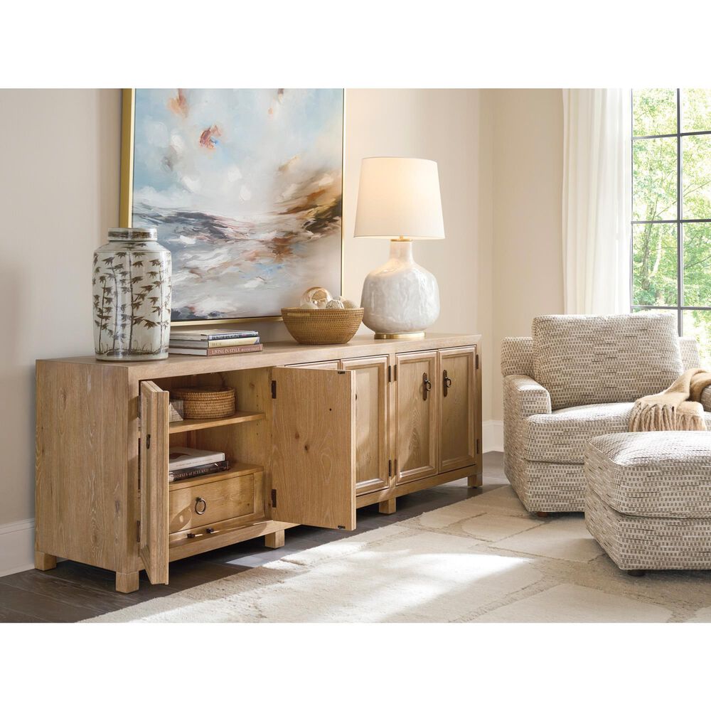 Lexington Home Brands Montecito Westbourne 6-Door Media Console in Chaparral, , large