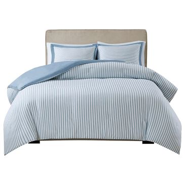 Hampton Park Hayden 2-Piece Twin Duvet Cover Set in Blue, , large
