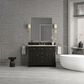 James Martin Vanities Brookfield 48" Single Bathroom Vanity in Black Onyx with 3 cm Victorian Silver Quartz Top and Rectangular Sink, , large
