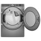 Whirlpool 7.4 Cu. Ft. Smart Front Load Gas Dryer with Steam Capabilities in Radiant Silver, , large