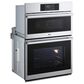 LG Studio 30" Combination Double Electric Wall Oven with Convection in Stainless Steel, , large