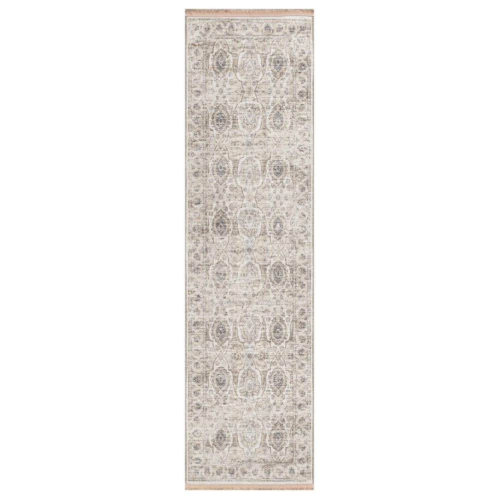 Dalyn Rug Company Marbella MB5 2"3" x 7"6" Ivory Runner, , large