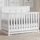 Oxford Baby Bennett 4-In-1 Convertible Crib in Rustic White, , large