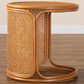 Baxton Studio Eldon Large End Table in Light Honey, , large