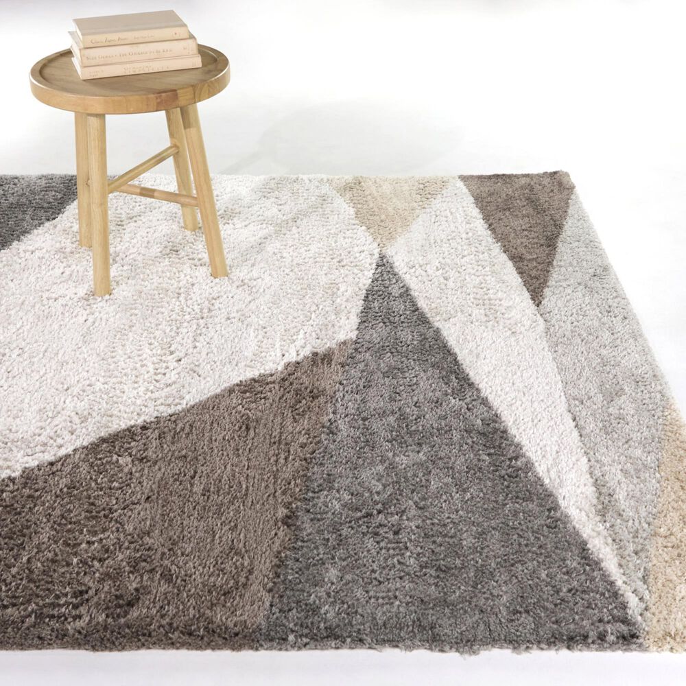 Balta Rugs Re_Lease Brennan Cream 5'3" x 7' Area Rug, , large