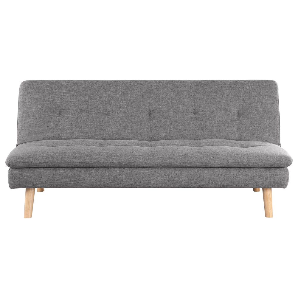 Coaster Scout Stationary Convertible Sofa Bed in Grey, , large