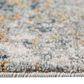 Amer Rugs Yasmin 2" x 3" Yellow and Blue Area Rug, , large