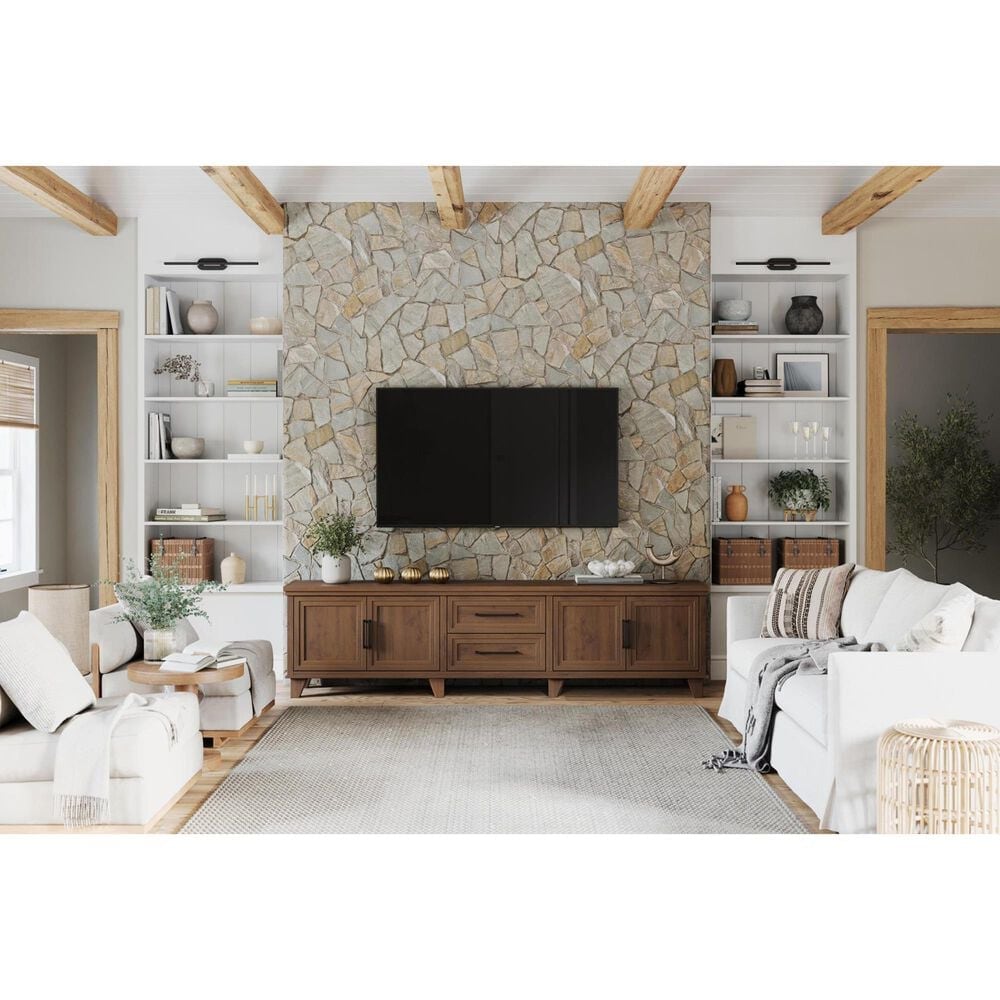 Legends Home Sonoma 95" TV Console in Whiskey, , large