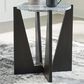 Ashley Tellrich Accent Table in Black and White, , large