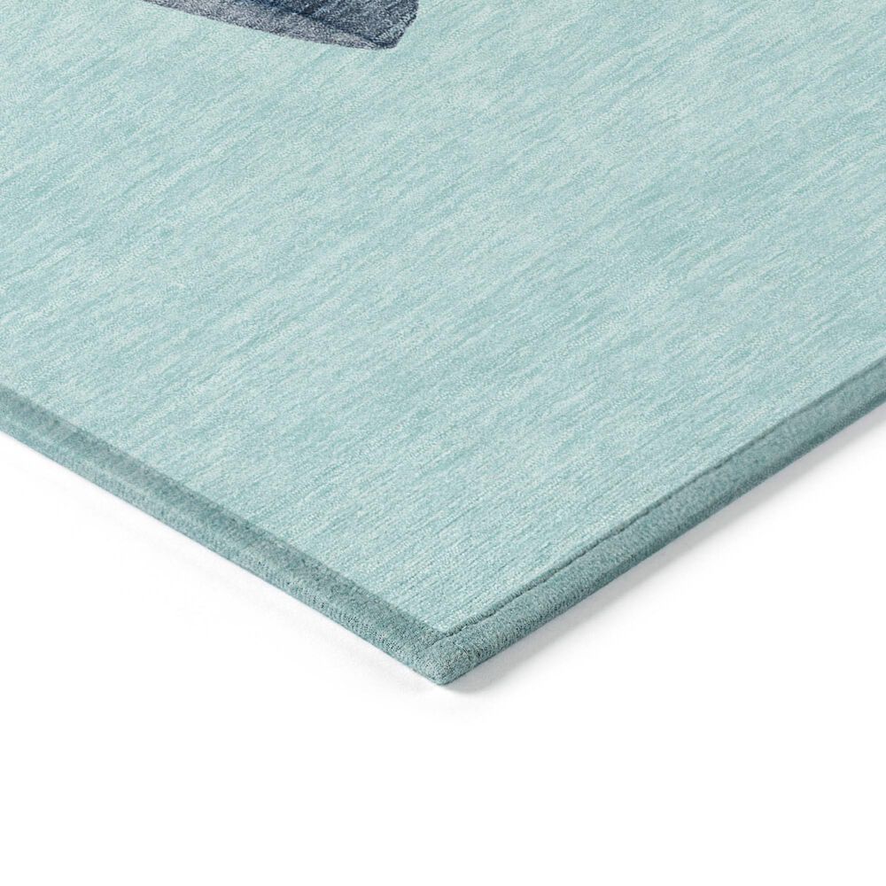 Dalyn Rug Company Wonderland WN34 Sky 2&#39;6&quot; x 3&#39;10&quot; Area Rug, , large