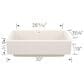 Blanco Vintera 30" Super Single Bowl Apron Sink in Soft White, , large