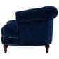 Jennifer Taylor Home La Rosa Victorian Chesterfield Tufted Stationary Sofa in Navy Blue Velvet, , large
