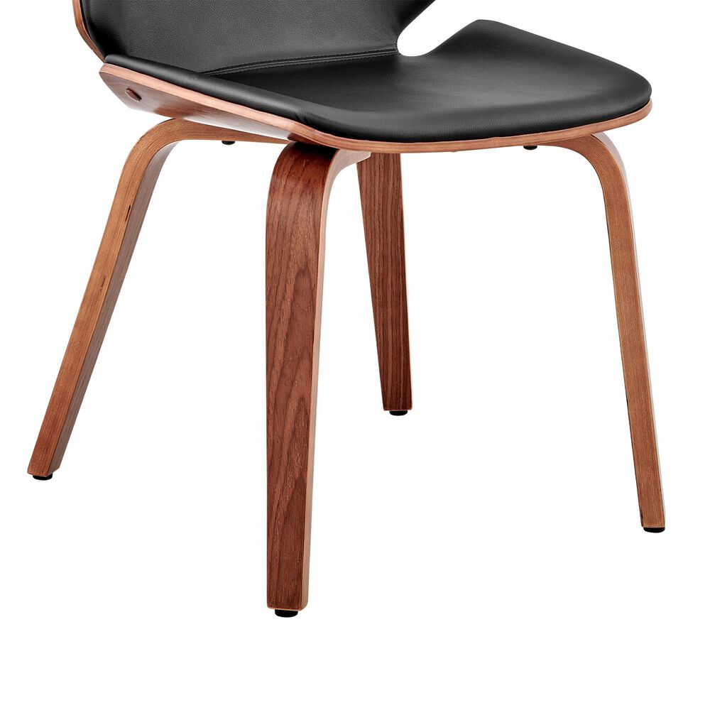 Blue River Brinley Dining Chair in Black and Walnut, , large