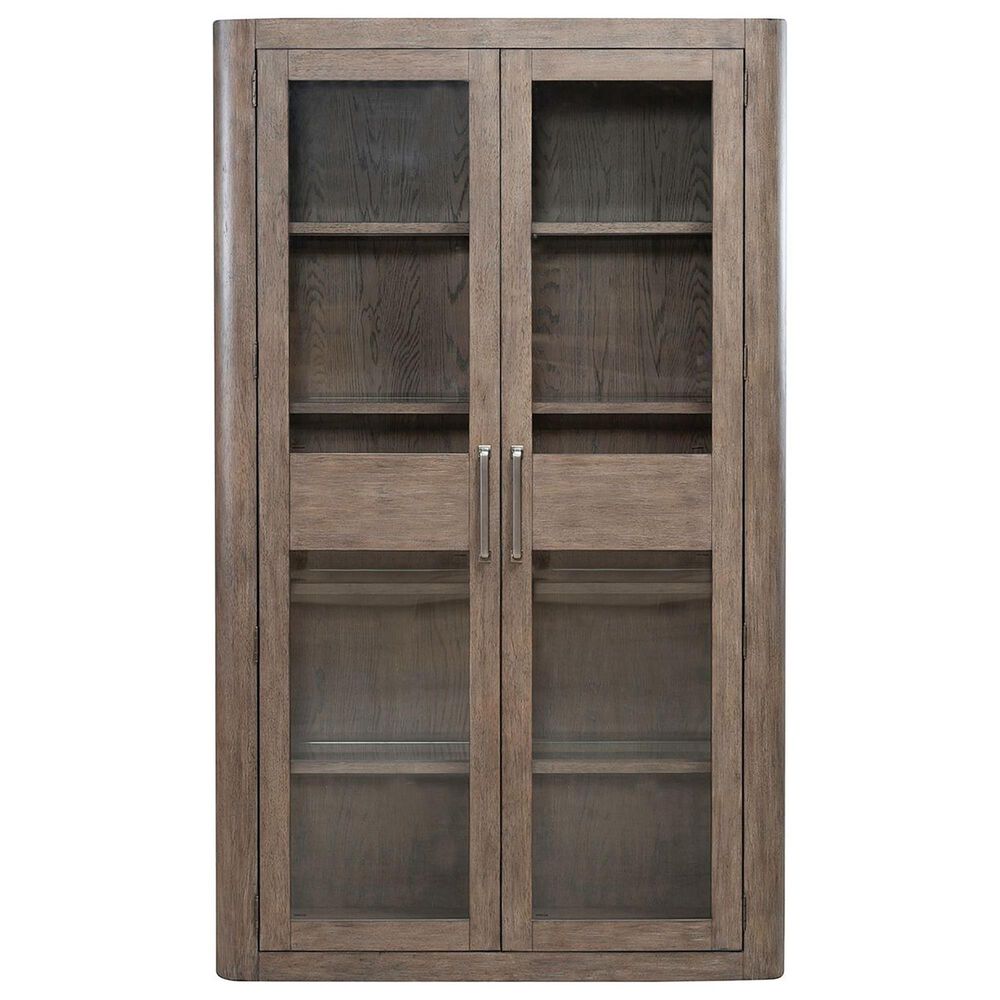 Liberty Furniture South Bend Display Cabinet in Burnished Clay, , large