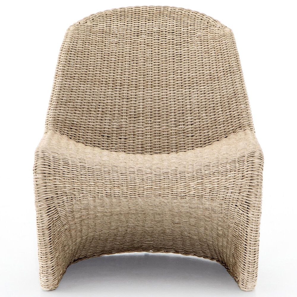 Four Hands Portia Outdoor Occasional Chair in Vintage White, , large