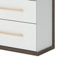 Ashley Kendanport Queen Upholstered Bed with Dresser, Chest, and Two Nightstands in Brown and White, , large