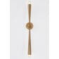 Troy Lighting Keanu 2-Light Wall Sconce in Patina Brass, , large