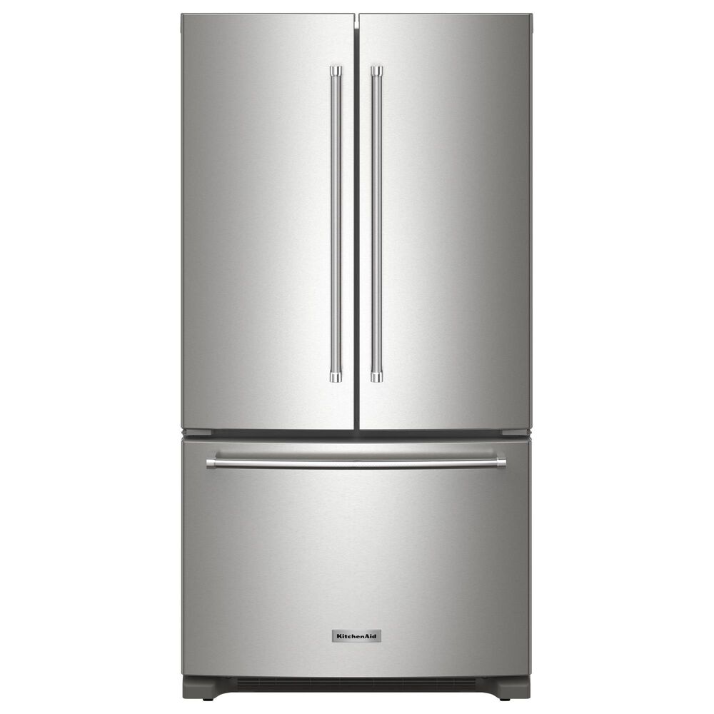 KitchenAid 20 Cu. Ft. French Door Refrigerator in Stainless Steel, , large