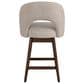 Blue River Adrian Swivel Counter Stool in Ancient Stone, , large