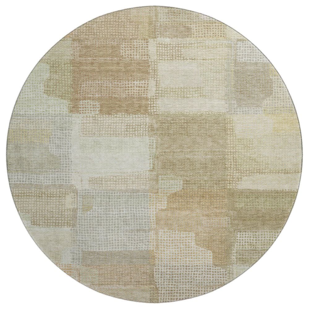 Dalyn Rug Company Ravenna RN10 8" Round Beige Area Rug, , large