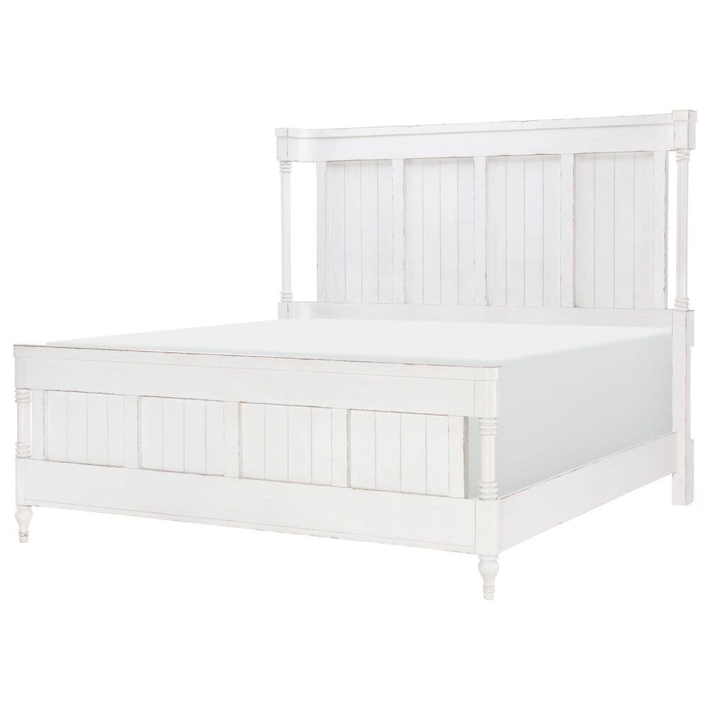 Legacy Classic Vintage Market 4-Piece Panel Bedroom Set in Picket Fence, , large