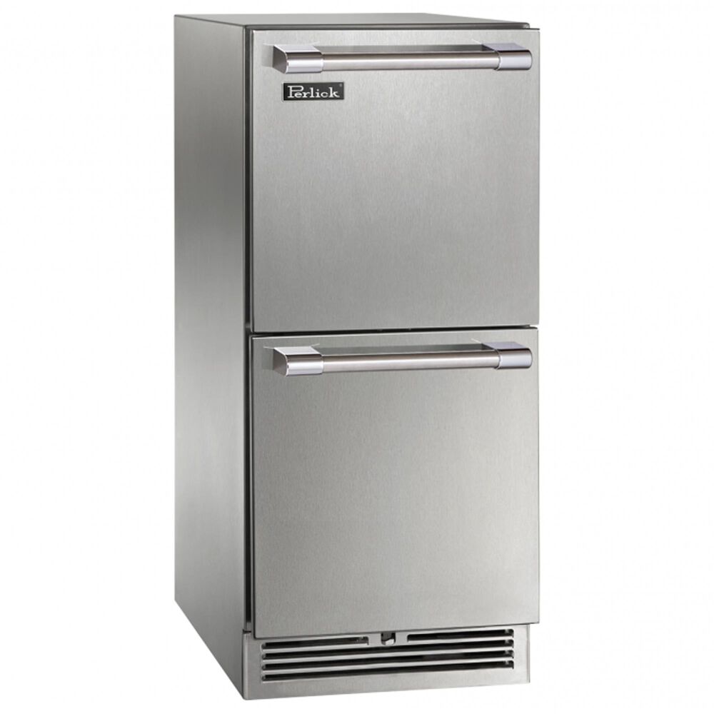 Perlick 2.8 Cu. Ft. Outdoor Signature Series Marine Built-In Counter Depth Drawer Refrigerator in Stainless Steel, , large