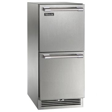 Perlick 2.8 Cu. Ft. Outdoor Signature Series Marine Built-In Counter Depth Drawer Refrigerator in Stainless Steel, , large