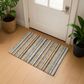 Dalyn Rug Company Soft Essentials Striped Earth 1"8" x 2"6" Indoor/Outdoor Area Rug, , large