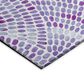 Dalyn Rug Company Seabreeze Geometric 8" x 10" Lavender Area Rug, , large