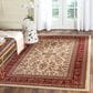 Safavieh Lyndhurst 5"3" x 7"6" Ivory and Red Area Rug, , large