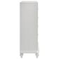 New Heritage Design Stardust 5-Drawer Chest in White, , large