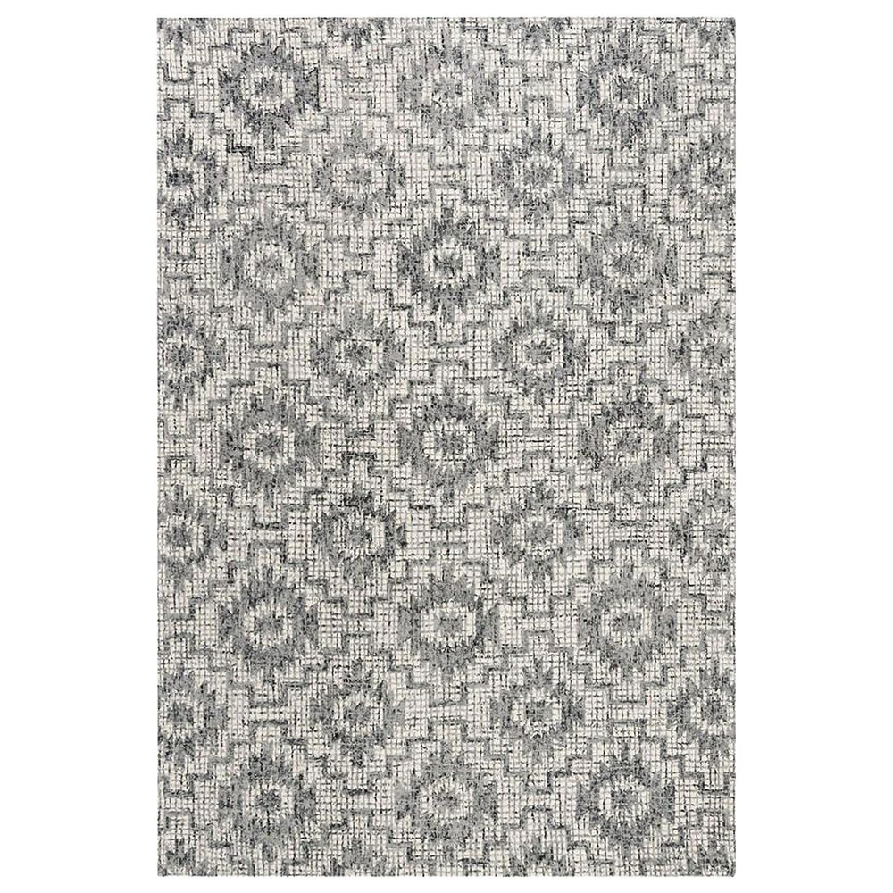 Safavieh Abstract 5' x 8' Ivory and Dark Grey Area Rug, , large