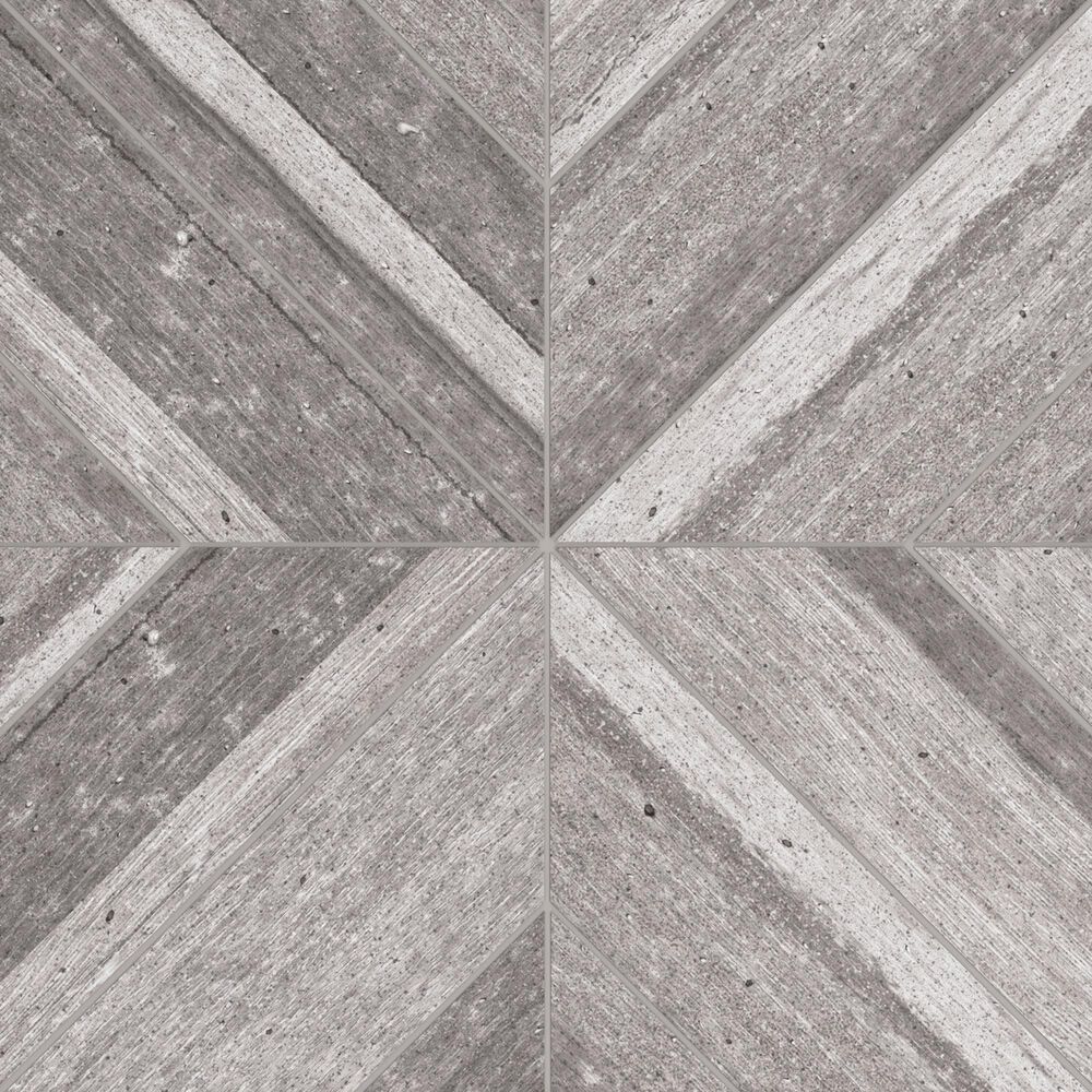 Ashley Beachcroft Square End Table in Black and Light Gray, , large