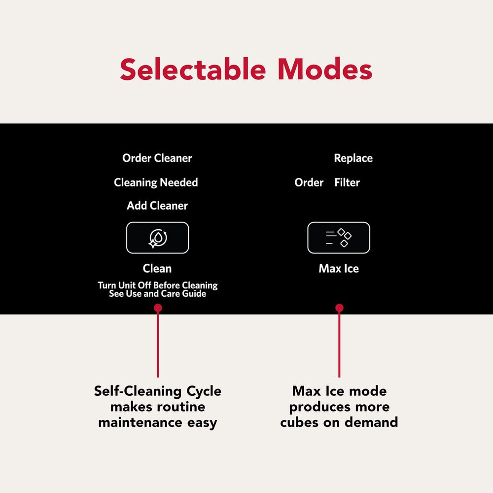 KitchenAid 15'' Automatic Ice Maker in Black Ore, , large