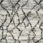 Safavieh Retro RET2144-7990 2"3" x 11" Light Grey and Black Runner, , large
