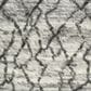 Safavieh Retro RET2144-7990 2"3" x 11" Light Grey and Black Runner, , large
