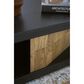 Ashley Kocomore Rectangular Coffee Table in Dark Warm Brown and Light Natural Oak, , large
