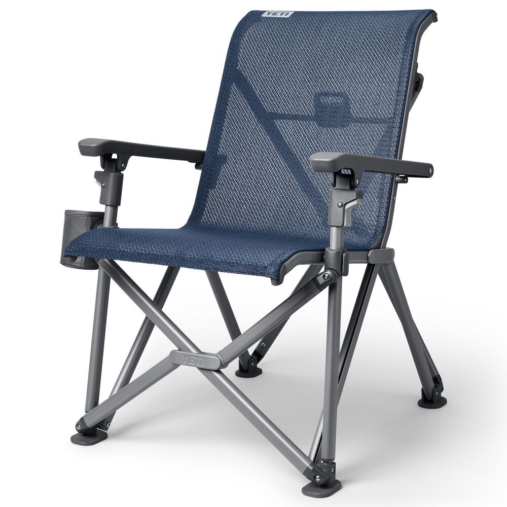 YETI Trailhead Camp Chair with Navy Cushion in Black, , large