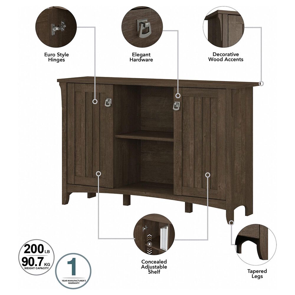 Bush Salinas 3Piece Entryway Storage Set in Ash Brown Nebraska