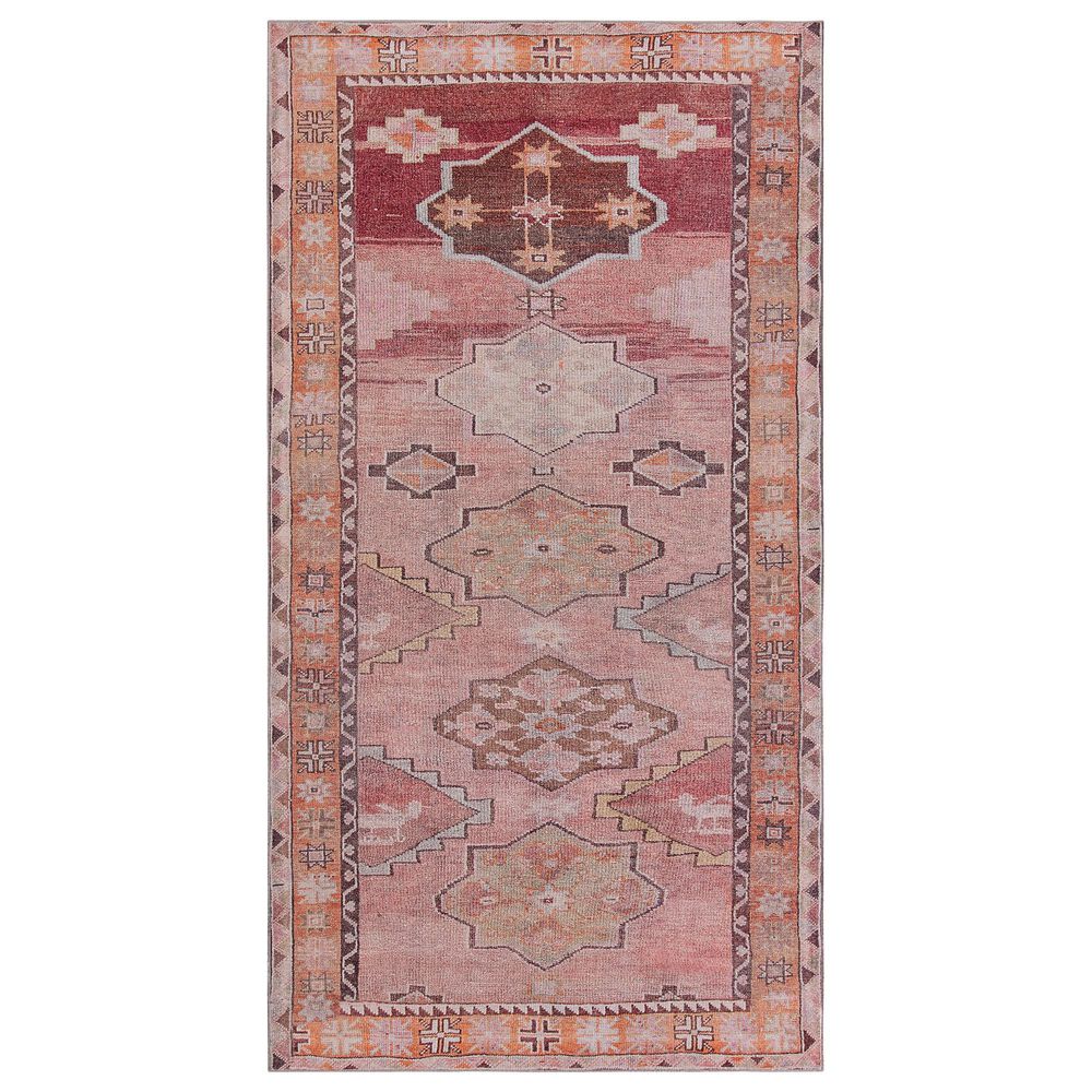 Jaipur Canteena Orange 4" x 6" Area Rug, , large